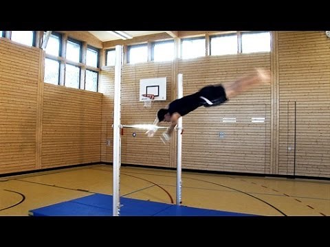 Horizontal Bar Gymnastics - Exercises for Advanced Students - Trailer School Films Sport