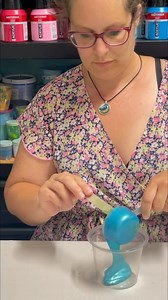 Mixing paints 💙 Used for this painting: https://youtu.be/QaDrIAP6mDs Video 33 on YouTube 1 part paint, 2 parts Floetrol and 1,5/2 part2 water. Color used: Iridescent Blue Green by Pebeo #marjoleinart #fluidart #art #atelier4c #instaart #instaartist #abstractart #mixing #pebeo #colormixing #acrylgieten #asmr #viralvideos #viral #viralreels | MarjoleinART - Fantasy Artwork