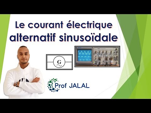 LE COURANT ÉLECTRIQUE ALTERNATIF SINUSOÏDAL - 2ème Année Collégiale BIOF
