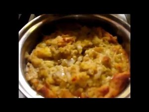 CROCKPOT DRESSING slow cooker dressing RECIPE done TWO WAYS crock pot turkey stuffing