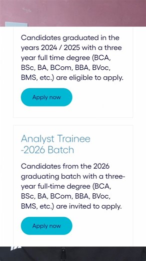 SYNTAX_ERROR • Abhishek • Freelancer on Instagram: "Cognizant Hiring Announced 😱🚀🔥 Follow @code.abhii07 & Comment: "Link" to get a Apply Link directly #cogizantmasshiring #cognizantjobs #cognizant #PlacementPreparation2026 #syntaxerrorbyabhishek"