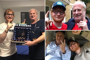 Ed Sheeran posts emotional tribute to Michael Gudinski after music exec's death
