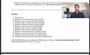 Measurement Invariance