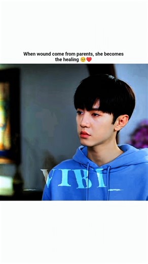 she healed the wounds she never caused...♥️🥺 #oursecert #cdrama #chenzheyuan #wound #parents #love