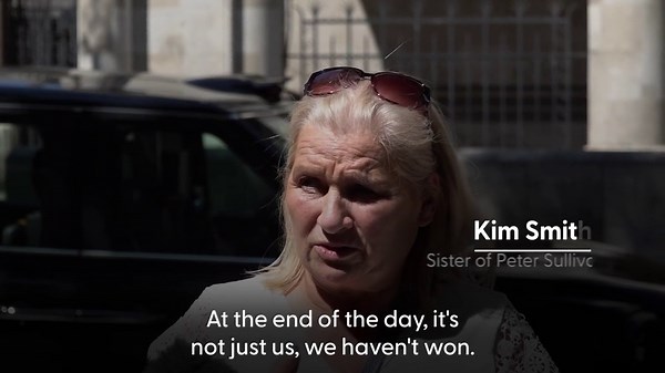 Peter Sullivan 'not angry' as murder conviction quashed after 38 years in prison