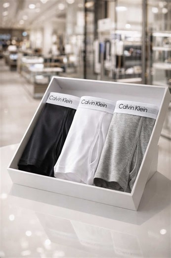 กางเกงใน Calvin Klein คลาสสิก เรียบ เท่ ใส่สบายทุกวัน เนื้อผ้านุ่ม กระชับ ไม่อึดอัด ขอบเอวโลโก้ CK เอกลักษณ์แบรนด์ระดับโลก ลุคพรีเมียม มั่นใจตั้งแต่ข้างใน เหมาะทั้งใส่ทำงานและวันสบายๆ #กางเกงใน #กางเกงในcaivinklein #ck #ใส่สบาย