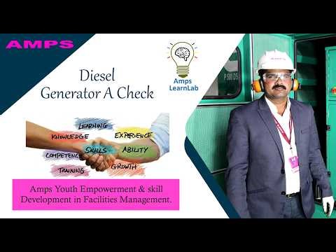 Diesel Generator A Check | Amps Learn Lab