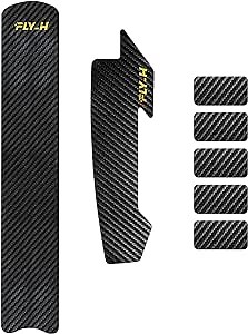 FLY_H Bicycle Frame Protection Sticker Tape Bike Chain Guard Tape Bicycle Chain Protector Bicycle Paint Protection Stickers Bike Cable Protection Decorative Sticker Protection Scratches and Impacts