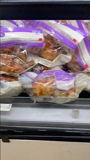 Buying rotisserie chicken at Walmart deli, instant meal idea