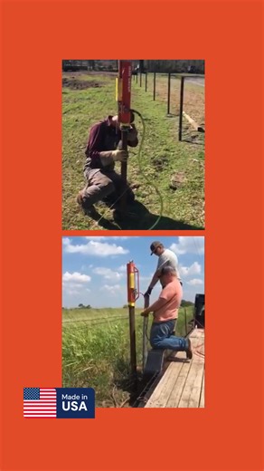 8.7K views | Drive T‑posts and pipe fast with one operator and pneumatic precision. | Man Saver Post Driver | Facebook