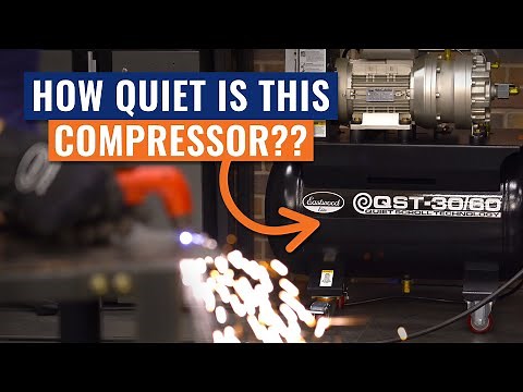 SUPER Quiet & Powerful Air Compressor! Eastwood Elite QST-30/60