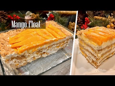 Mango Float || Filipino Mango Float || No Bake Mango Dessert || Mango Graham Float Recipe - RKC