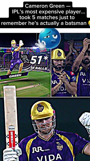 cam green 79 (56) #ipl #kkrvsgt #camerongreen #viratkohli #cricket #ipl2026 #msdhoni #rohitsharma