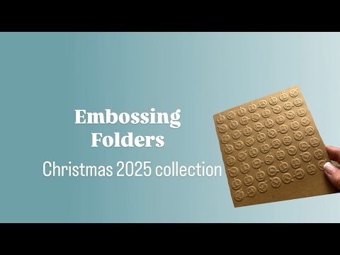 Carla Creates Christmas Embossing Folders