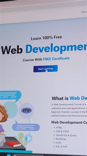 STP Computer Education on Instagram: "Web Development Course with Certificate #webdevelopment #course #tech #viral #reels #shorts"