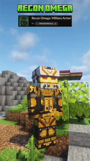 Top Military Minecraft Mods #12 #shorts #minecraft