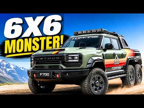 950HP 6x6 BEAST! | Chery’s Jetour F700 is Absolute Overkill