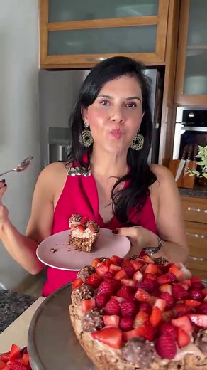 Delicioso Mostachón de Nutella con Frutas