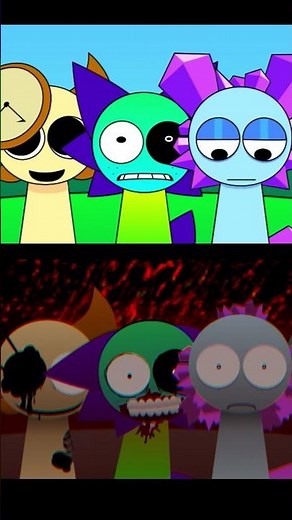 Animated - Sprunki Pyramixed New Bonus Characters (Normal/Horror)