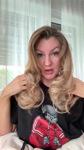 Gib deinem faulsten Mitarbeiter eine Aufgabe und er findet die einfachste Lösung #blowout #fakeblowout #obernighthairstyle #overnightcurls