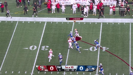 'TNF' Prime Vision follows Jordan Mason's winding path en route to 38-yard rush