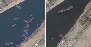 Balloons and Human Strength: How North Korea Righted a Toppled Warship