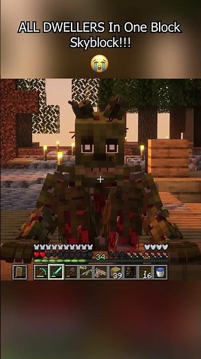 ALL Horror Mods In Minecraft One Block Skyblock Is Horrifying #minecrafthorror