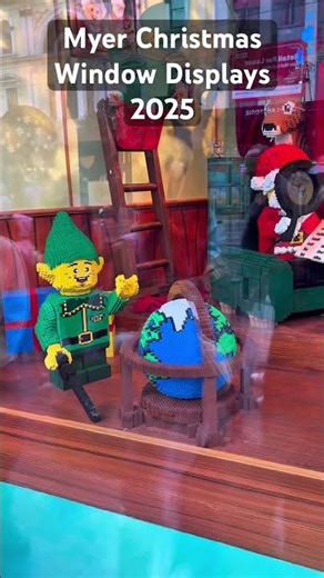 Myer Christmas Window Displays #cuocsonguc #melbourne #dailyvlog #christmas