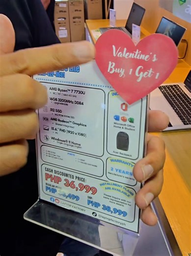 Buy 1 Laptop Get 1 FREE Gadget!