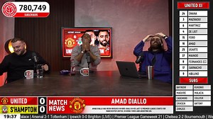 🦸‍♂️ AMAD TO THE RESCUE! Man United fans go crazy as Amad scores a 12 minute hat-trick to beat Southampton late in the day! 🤩🔴 Manchester United 3-1 Southampton | LIVE WatchAlong Highlight 🎥 #MUFC | Full Time Devils