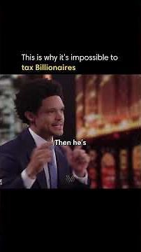 This is why it's impossible to tax Billionaires
