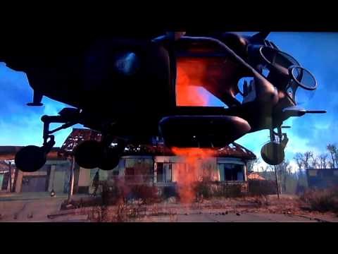 How Vertibird Grenades Work In Fallout 4