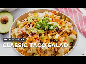 How to Make Easy Classic Taco Salad