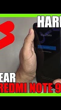 🟠 Como Formatear un xiaomi redmi 9T | Hard reset Redmi 9T 🔓