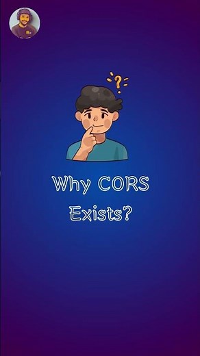 What is CORS? Simple Explanation for Beginners #coding #js #shorts
