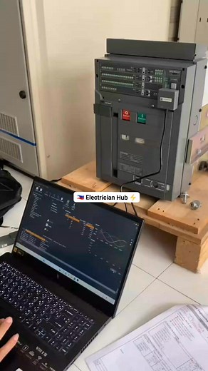 375K views · 5K reactions | ABB SACE ACB trip test simulation.  Electrician Hub ⚡ #powerupyourprojectsafely #viralpost2025シ #viralreelsシ #viralreelsfacebook #electrician #pinoyabroad #PowerProtection #pinoyelectrician #electricity #powersymbol | Electrician Hub | Facebook