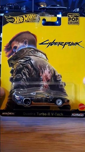 Hotwheels Cyberpunk Quadra Turbo R V-Tech