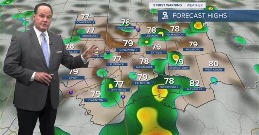 Friday's rain and storm is the first of two systems to get us wet!