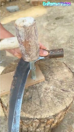 Repair technology for deformed parts of sickle blades