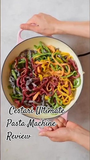 How to Make Colored Pasta (All Natural)This simple, healthy// Cestari Pasta Machine #amazon
