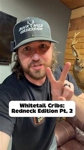 Whitetail Cribs: Redneck Edition Pt. 2😂 #hunting #funny #shorts