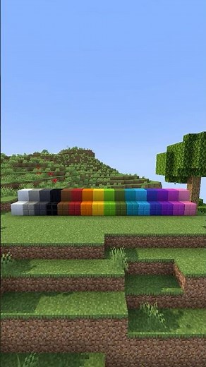 Mod Block Showcase - 27 - New Concrete Blocks #minecraft #moddedminecraft #gaming