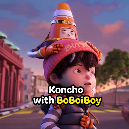 So we all know who Koncho loves more....... #Mechamato #BoBoiBoy #Koncho | Mechamato