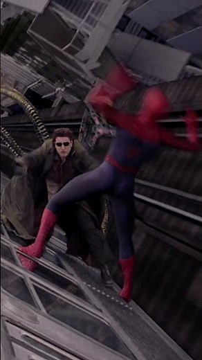 Spider-Man vs. Doc Ock Insane Train Battle🚊🕸️ #SpiderMan2 #TobeyMaguire
