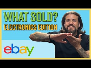 Top 9 Electronics to sell on eBay | What Sold