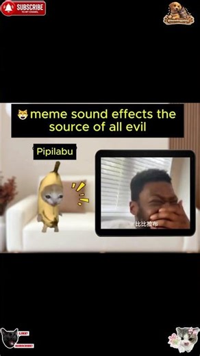 The Origin of Every Iconic Meme Sound Effect! 🐱🍌#memes#trending#memesounds