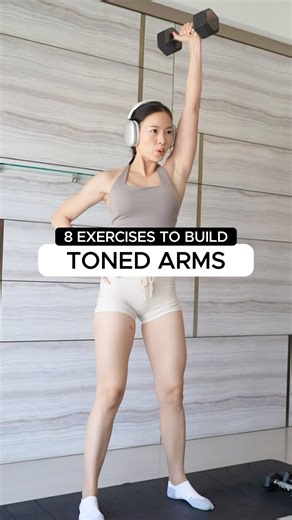 25K views · 1.4K reactions | 8 Basic Exercises to Tone & Sculpt your Arms Here are my staples on arm day! Perform each exercise for 12-15 reps, 3-4 sets. Save & Try #tonedarms | SquatCouple | Facebook