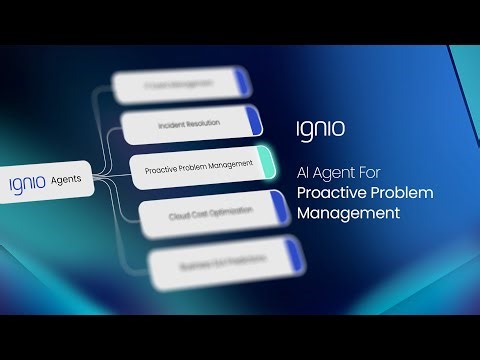 ignio AI Agent for Proactive Problem Management | Ticketless Operations