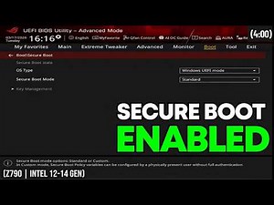 How to Enable Secure Boot in 4 Minutes! | ASUS Z790 Motherboards (Intel)