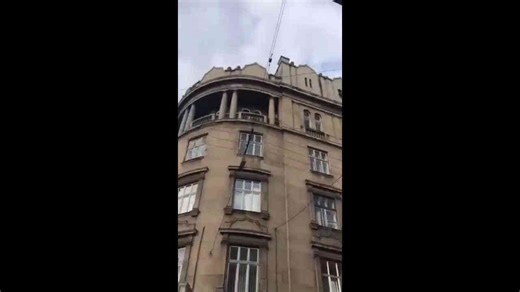 Drone attack hits Lviv city center, damaging historic site in Ukraine